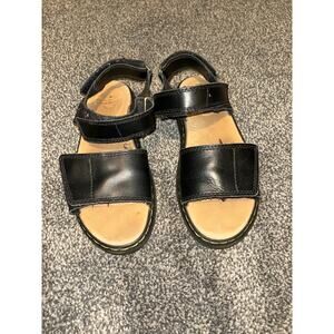 Dr. Martens Romi Sandal Womens Size 4 US Adjustable Black Leather Casual